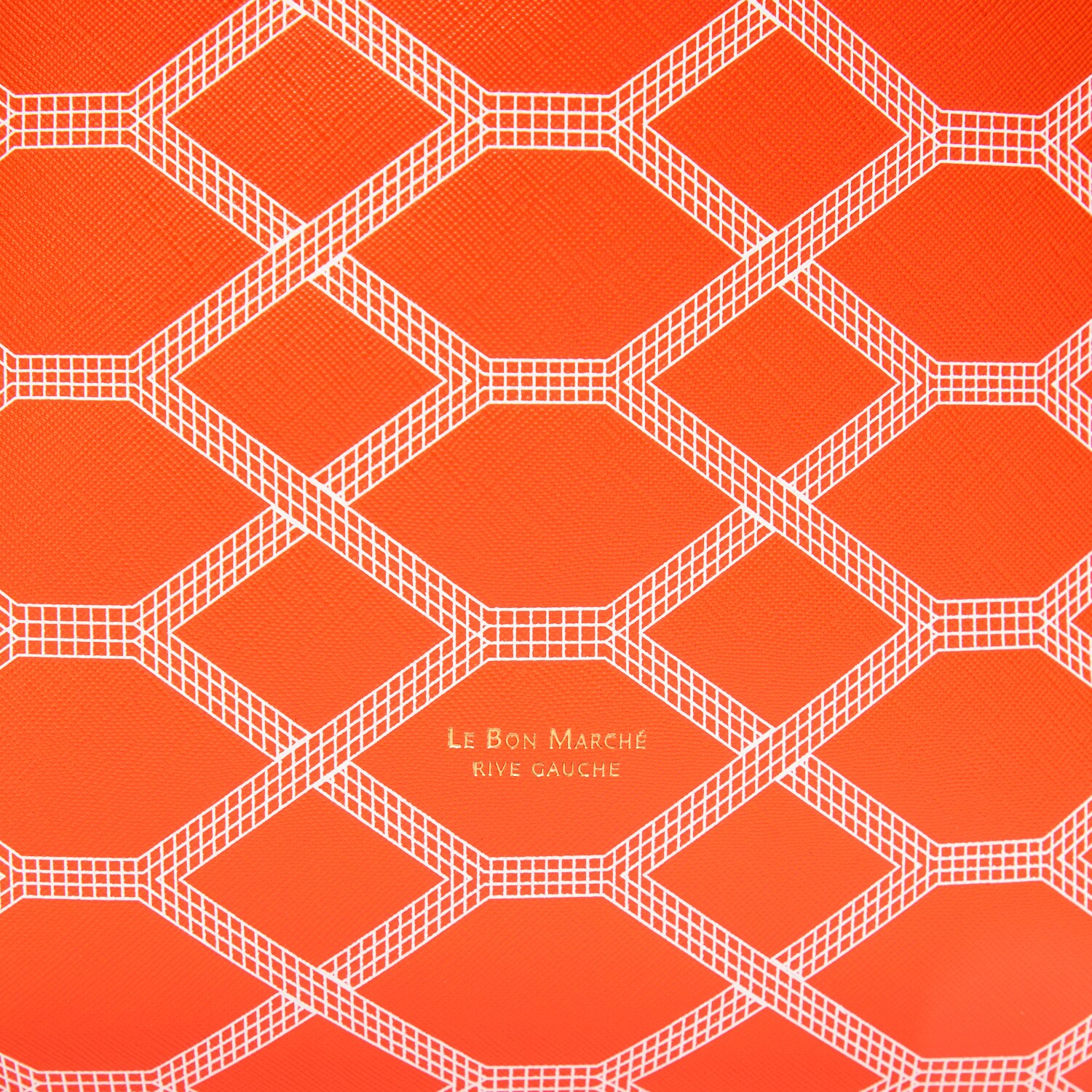 Shopping bag escalator pattern | LE BON MARCHÉ RIVE GAUCHE